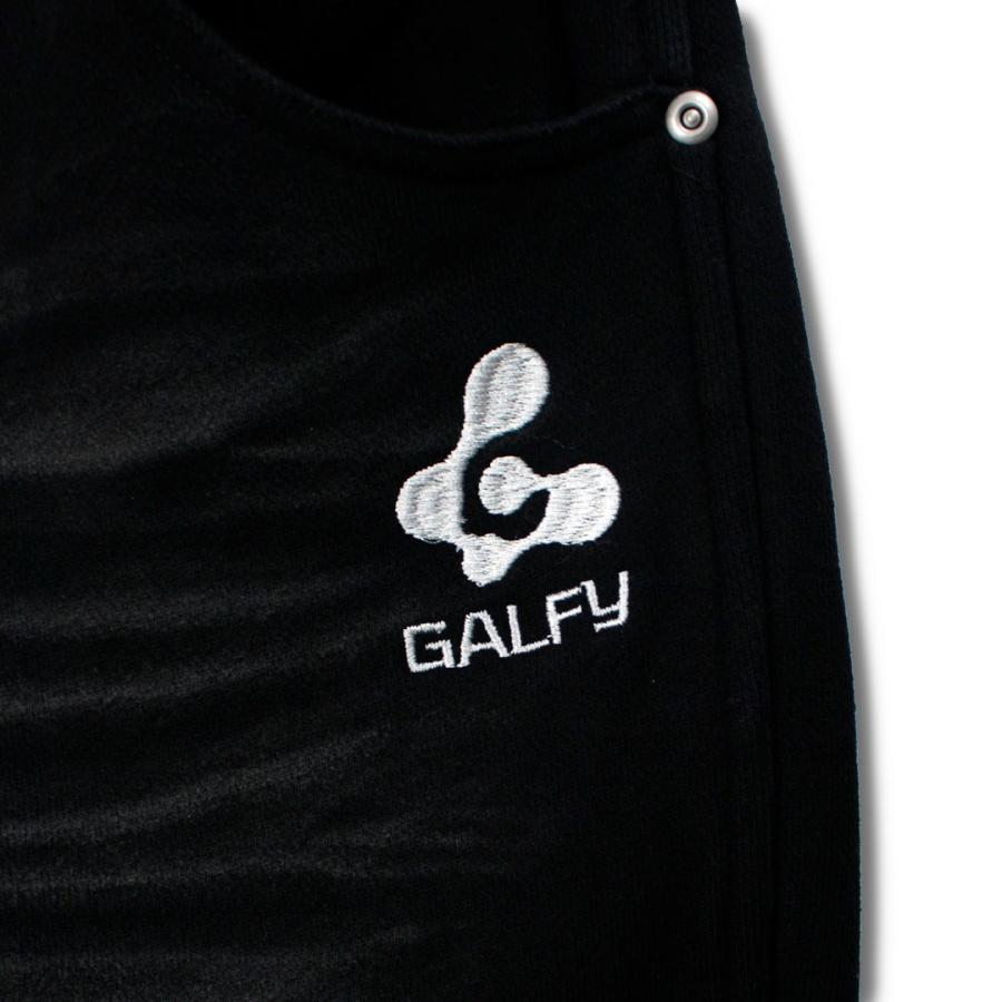 GALFY（ガルフィー） 用無しワイドスウェットパンツ 153010 BLACK INK