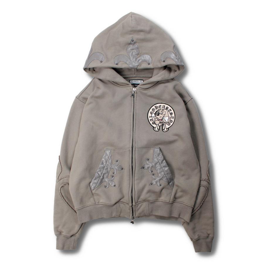 GALFY ガルフィー 百合の紋紋パーカー ジップアップパーカー