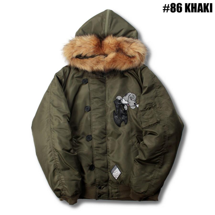 ガルフィー アウター 大型犬 GALFY（ガルフィー） GALFY INU-3B フライトジャケット ブルゾン L