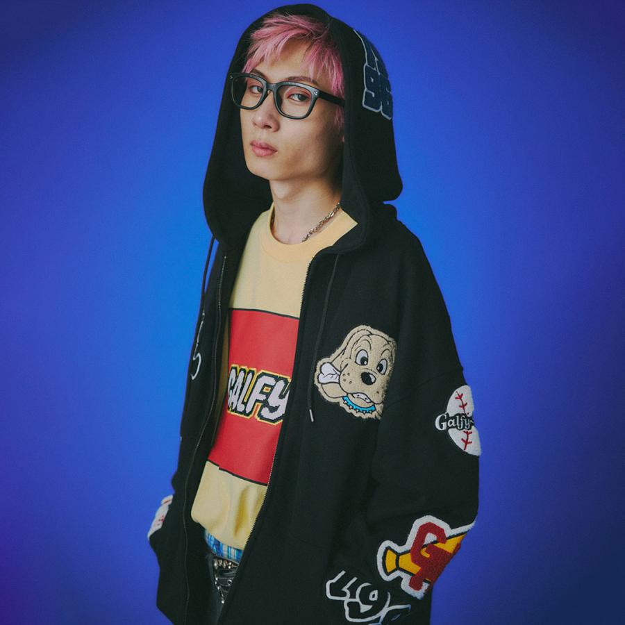 GALFY（ガルフィー） 復活わんわん大学パーカー 中型犬 L 大型犬 XL