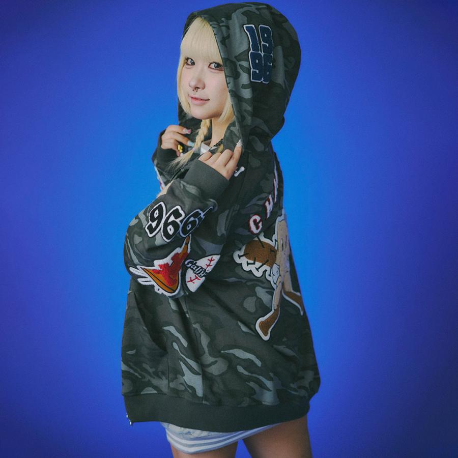 GALFY（ガルフィー） 復活わんわん大学パーカー 中型犬 L 大型犬 XL