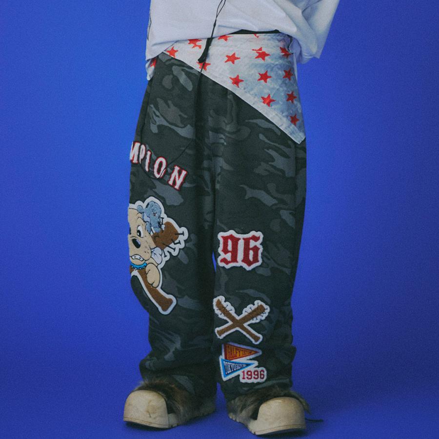 GALFY（ガルフィー） 復活わんわん大学パンツスエット スゥエット 中型