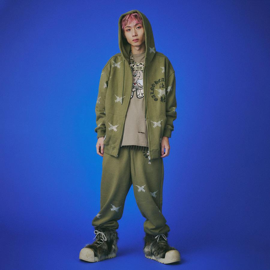 GALFY（ガルフィー） ピカピカ注射器パーカー ピカピカ注射器パンツ