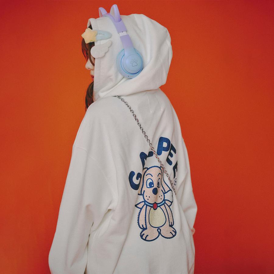 GALFY（ガルフィー） ガルピー GALPEE 光る GALPEE パーカー S 小型犬