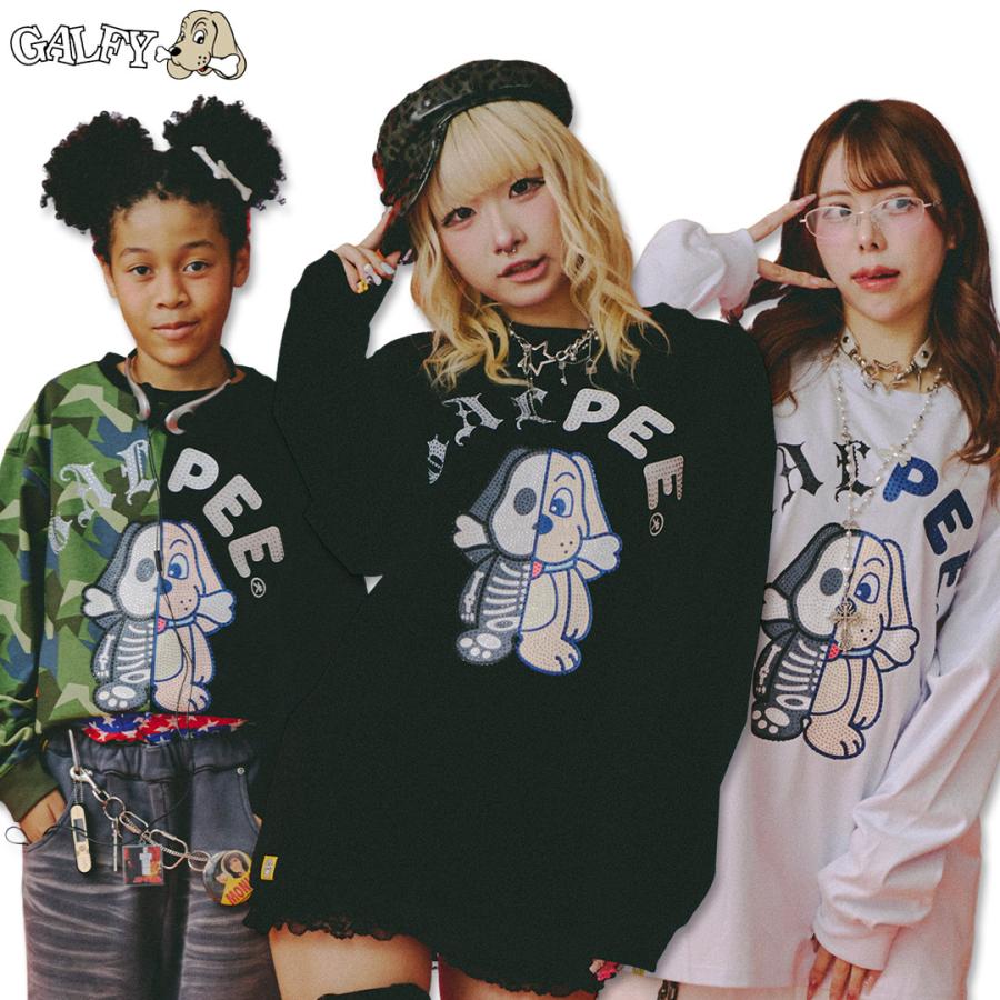 GALFY（ガルフィー） ガルピー GALPEE 光るGALPEE ゴーストロンTee