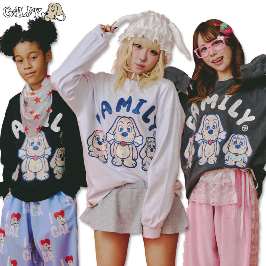 GALFY（ガルフィー） ガルピー GALPEE 光るGALPEE familyロンTee 長袖T