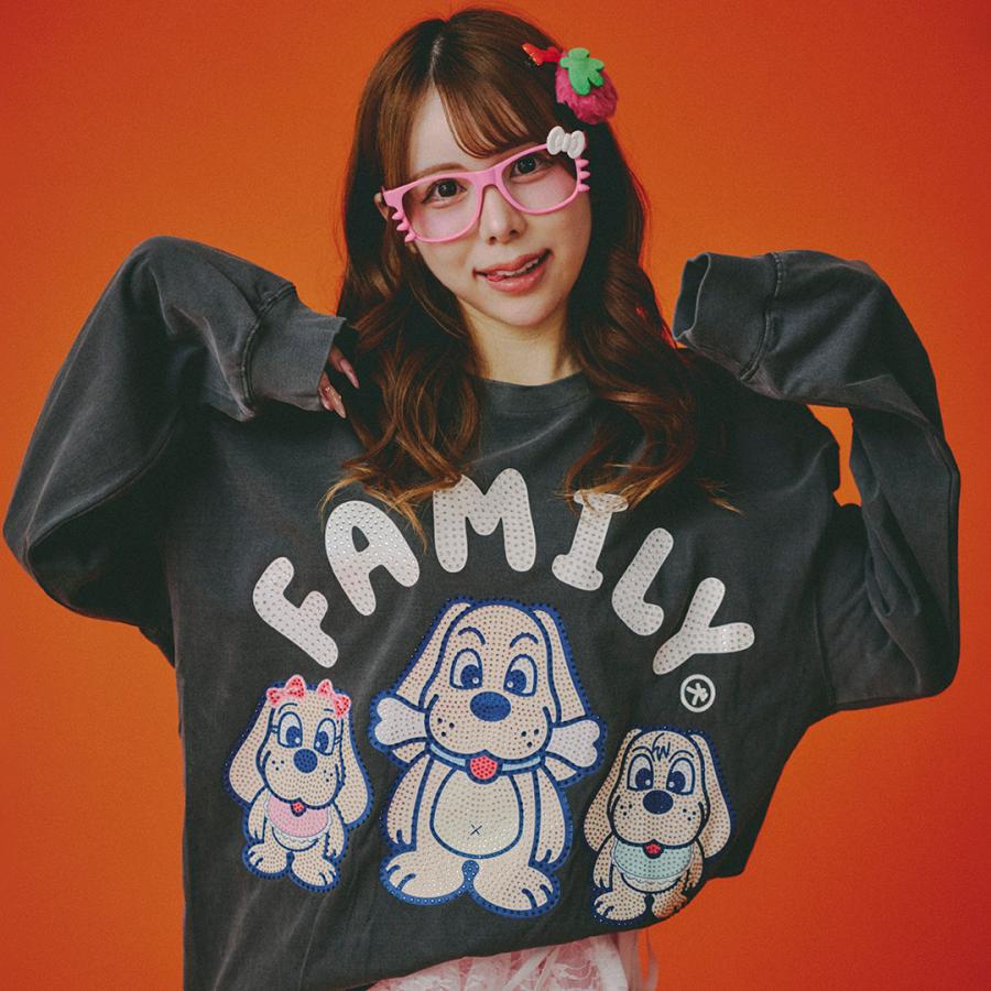GALFY（ガルフィー） ガルピー GALPEE 光るGALPEE familyロンTee 長袖T