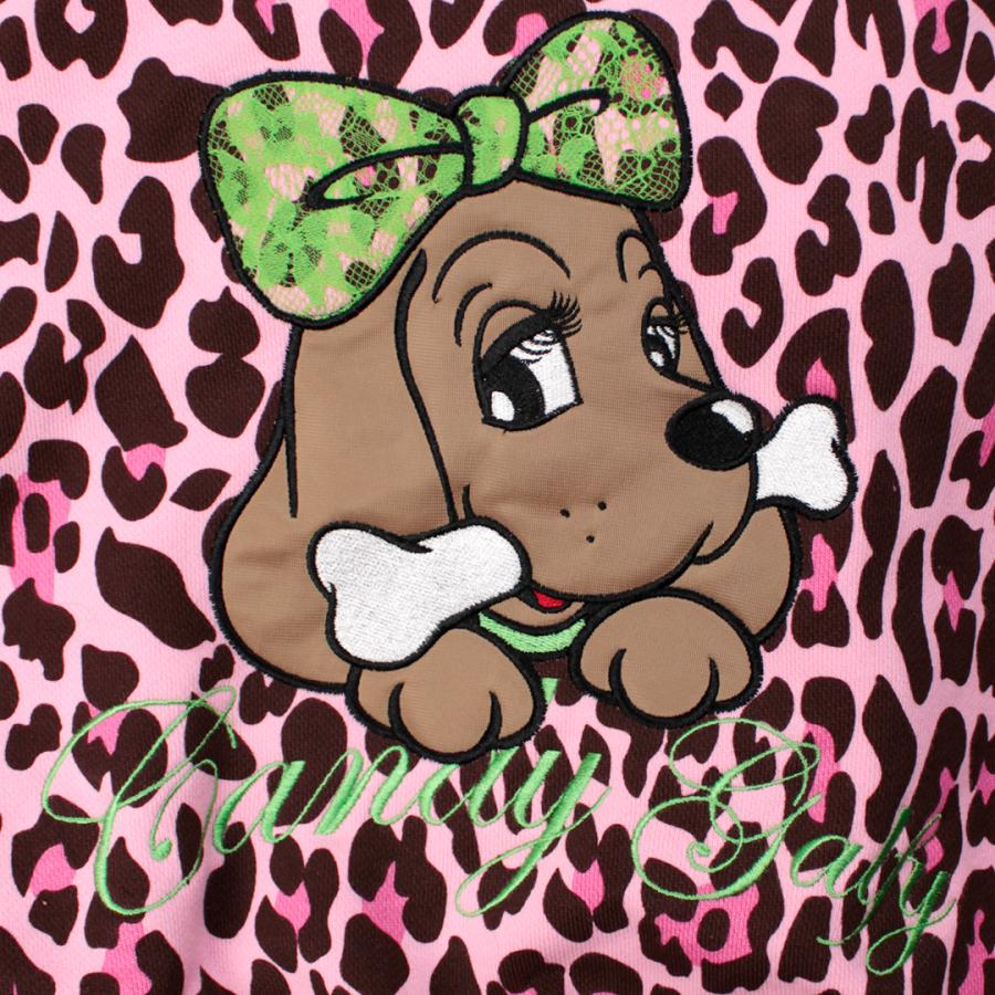 「ガルフィー」ぎゃるマシパーカー(中型犬) CANDY GALFY】ぎゃるマシぱぁかぁ【中型犬/L】ヒョウ柄 パーカー