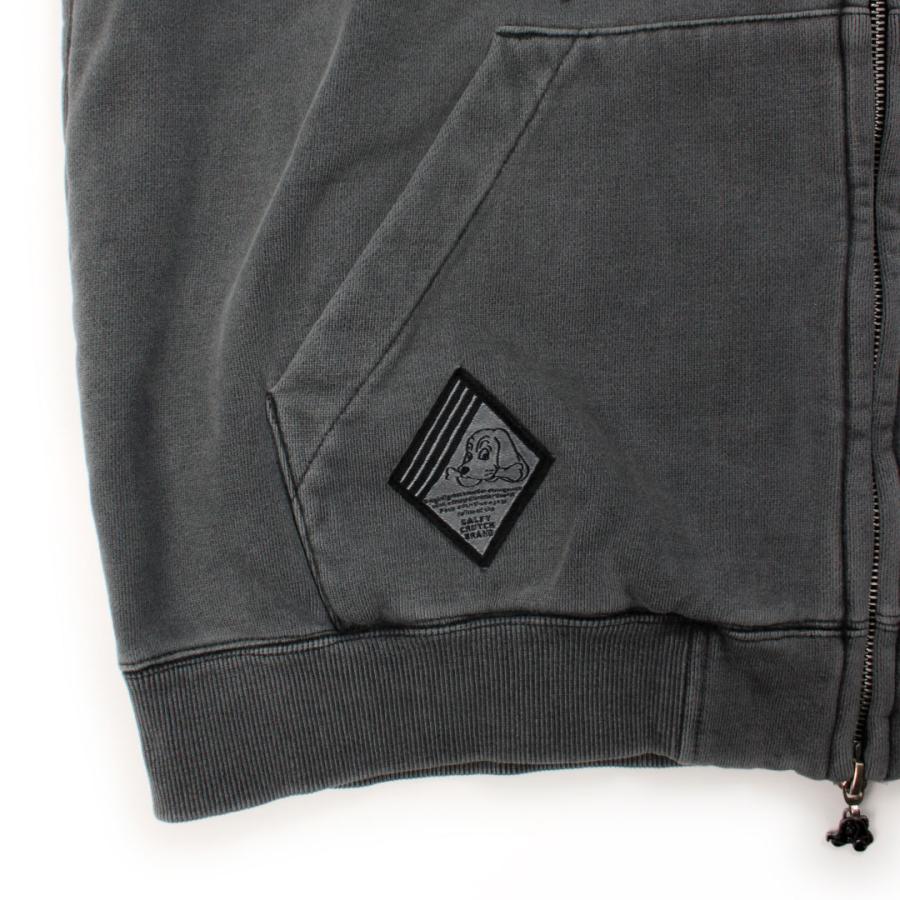 GALFY（ガルフィー） GALFY CLUB ジップパーカー 153065 BLACK PINK L