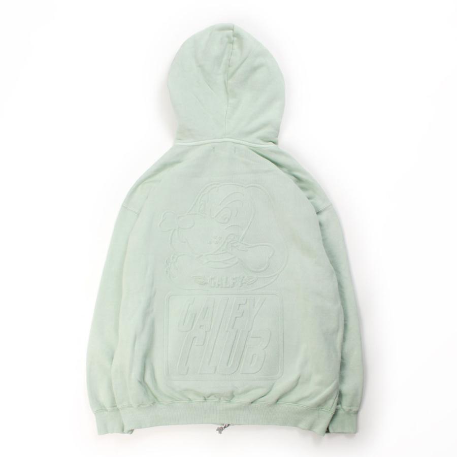 GALFY（ガルフィー） GALFY CLUB ジップパーカー 153065 BLACK PINK L