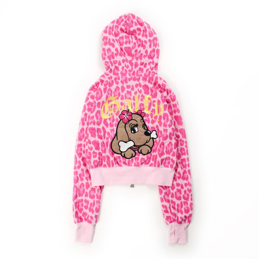 超希少品☆d.i.a.ダイヤ正規品☆平成ギャルヒョウ柄フードシャカシャカパーカー GALFY（ガルフィー） パーカー ぎゃるマシぱぁかぁ/ヒョウ柄スウェット