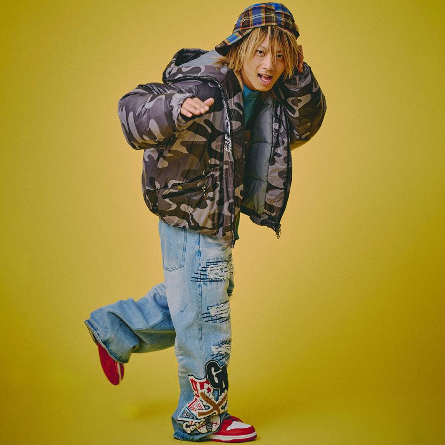 GALFY（ガルフィー） パフパフ泥棒ジャケット 153083 #20 BLACK #120