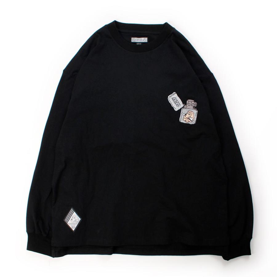 GALFY（ガルフィー） GALFY FIRE ライターロン T 153086 WHITE BLACK L