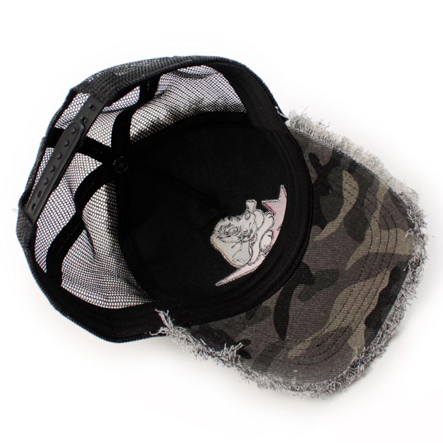 GALFY（ガルフィー） 星のわんちゃんボロボロ CAP 161007 #20 BLACK