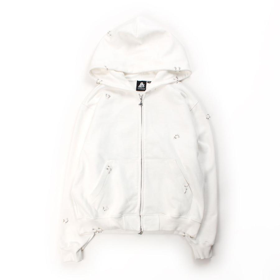 GALFY（ガルフィー） バチバチピアスパーカー 161023 #10 WHITE #20