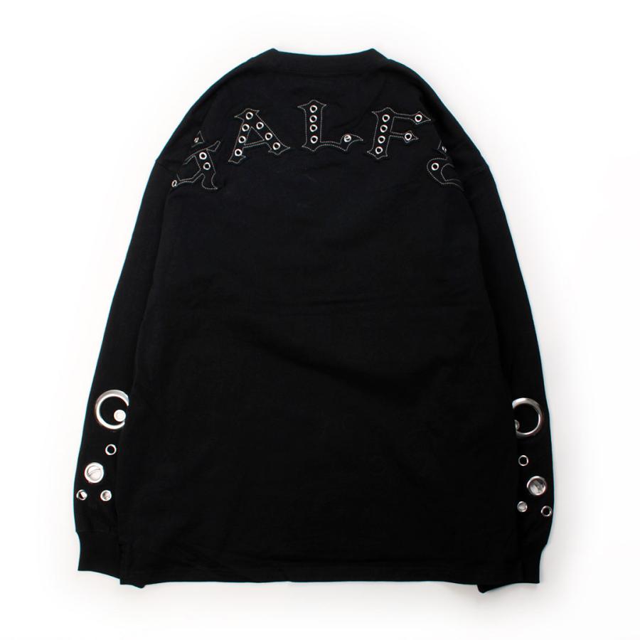 GALFY（ガルフィー） 穴あきPUNCHロンTee 161025 #10 WHITE #20 BLACK