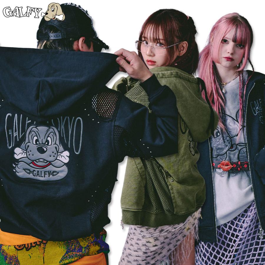 GALFY（ガルフィー） チラリズム PK パーカー 161028 ##20 BLACK #21