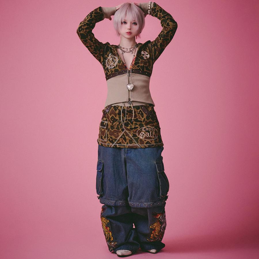 GALFY（ガルフィー） キャンディー CANDY GALFY 柄姐 フーディー ＆ 柄