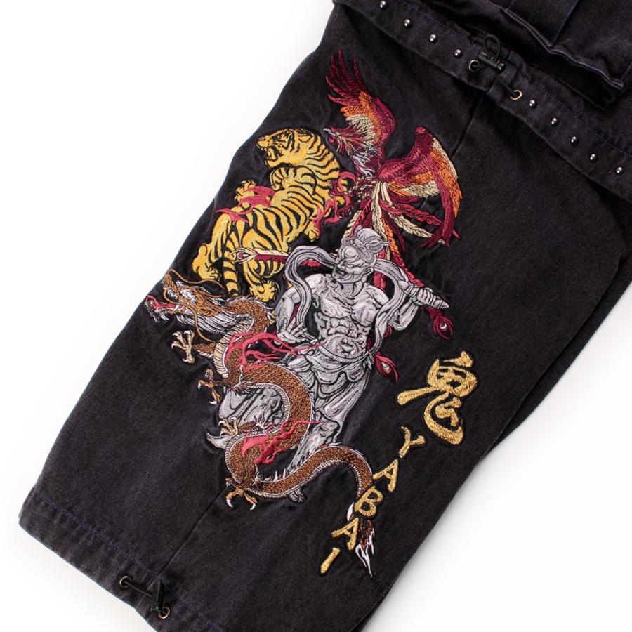 GALFY（ガルフィー） 鬼YABAI デニム フーディー & デニム カーゴ