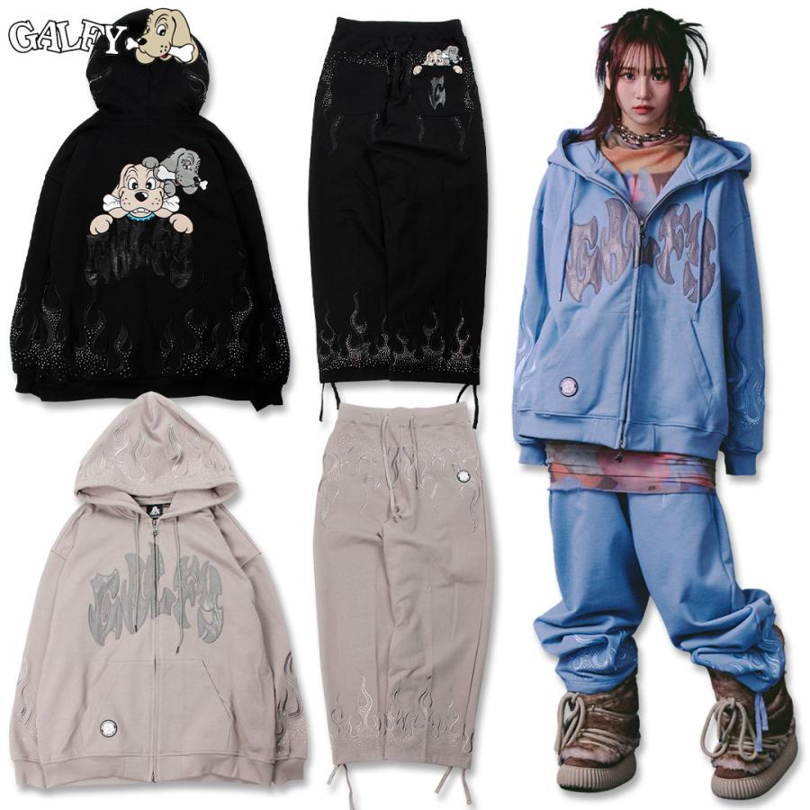 GALFY（ガルフィー） ファイヤーピカピカZIPパーカー ファイヤー