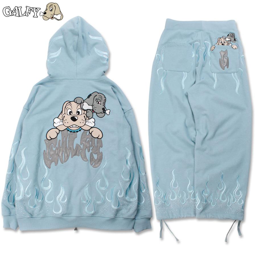 ガルフィー GALFY（ガルフィー） ファイヤーピカピカZIPパーカー ファイヤー