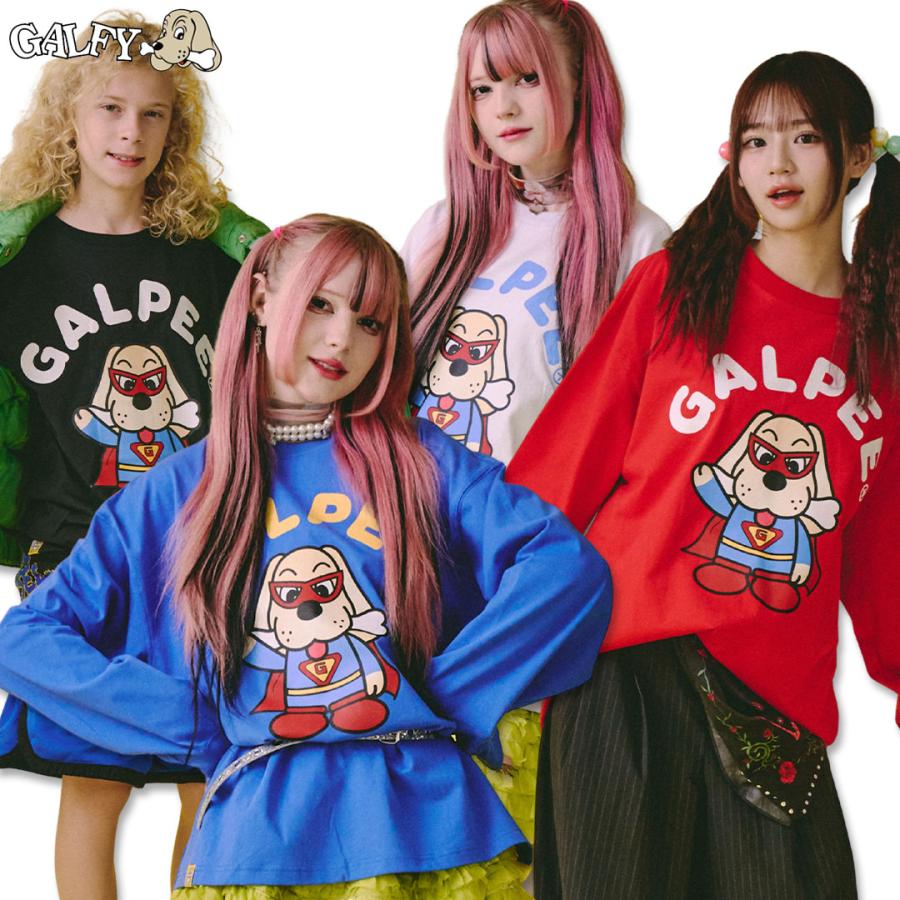 GALFY（ガルフィー） ヒーローGALPEEロンTee 161052 #10 WHITE #20