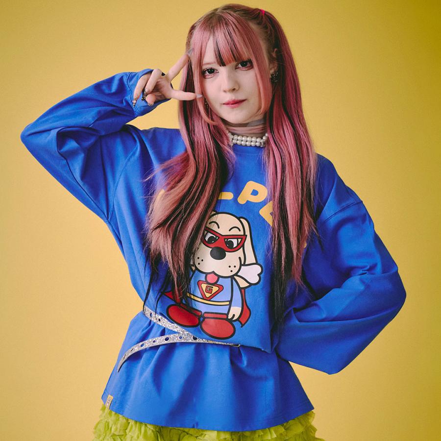 GALFY（ガルフィー） ヒーローGALPEEロンTee 161052 #10 WHITE #20