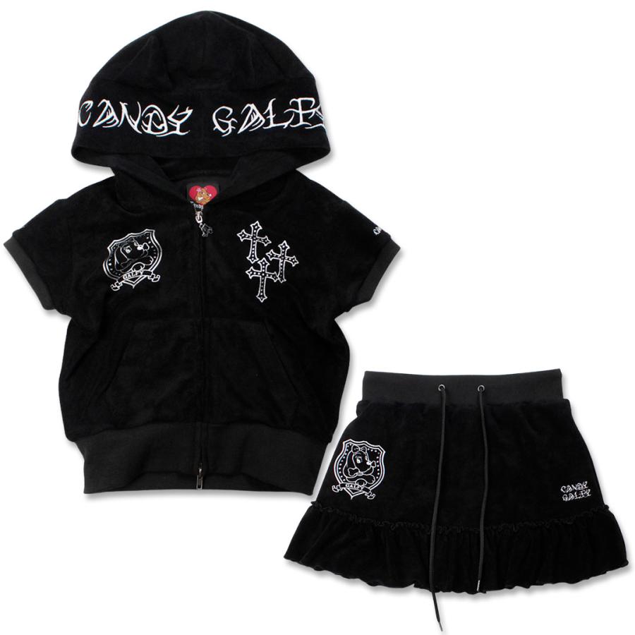 キャンディー ガルフィー CANDY GALFY VIVI★GAL パーカー & GAL スカート SETUP 162012 162013 パイル 上下セット レディース ギャル 26SS | GALFY | 04