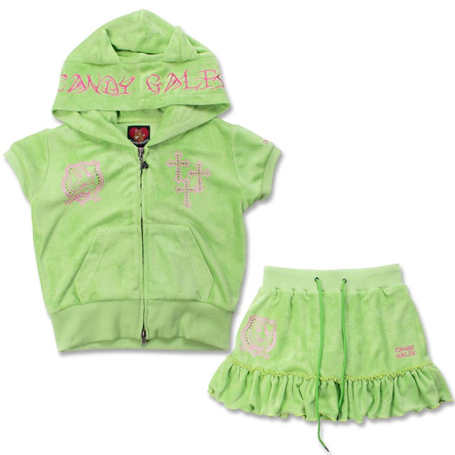 キャンディー ガルフィー CANDY GALFY VIVI★GAL パーカー & GAL スカート SETUP 162012 162013 パイル 上下セット レディース ギャル 26SS | GALFY | 08