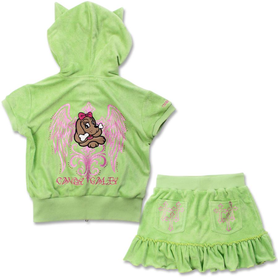 キャンディー ガルフィー CANDY GALFY VIVI★GAL パーカー & GAL スカート SETUP 162012 162013 パイル 上下セット レディース ギャル 26SS | GALFY | 09