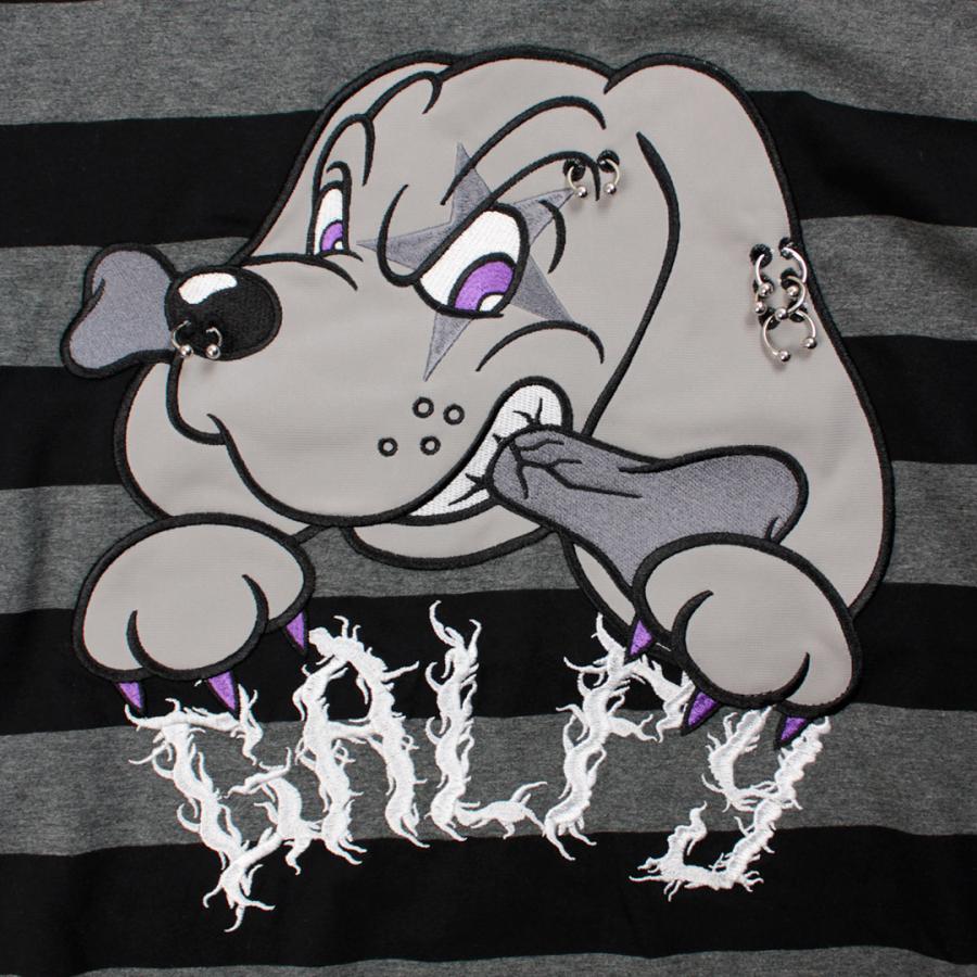GALFY（ガルフィー） バチバチ ピアス Tee 162028 Tシャツ 半袖 犬 DOG