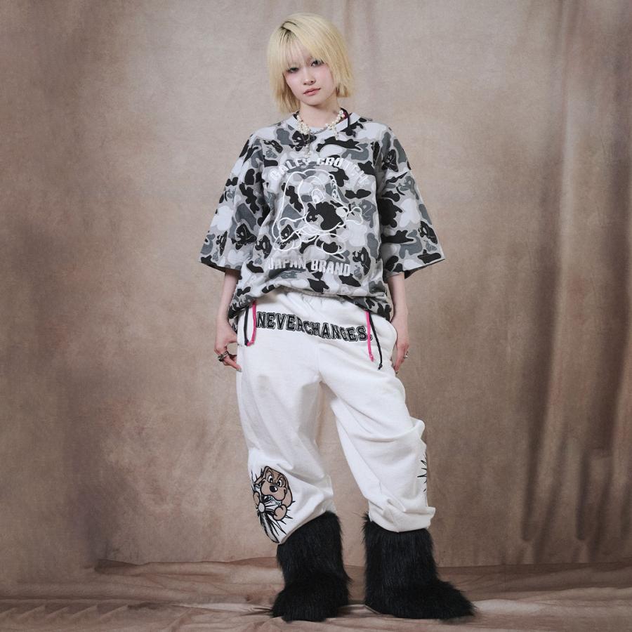 GALFY（ガルフィー） カモかも！ Tee 162034 M L XL #20 BLACK #50