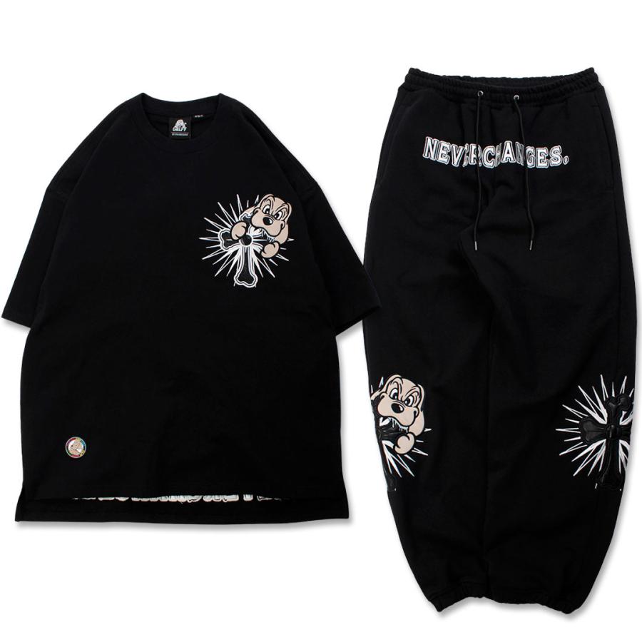 GALFY（ガルフィー） おしゃぶりワンワンTee スウェットパンツ