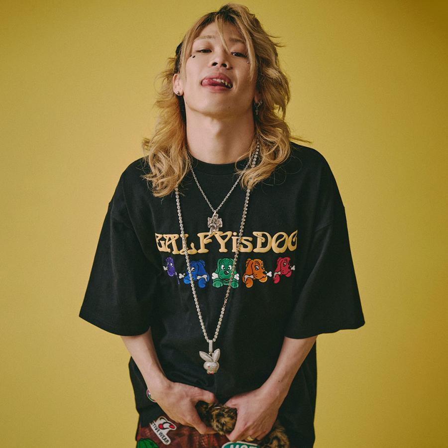 GALFY（ガルフィー） 復刻GALFY is DOG Tee 半袖 Tシャツ 162079