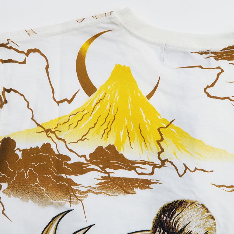 絡繰魂 半袖Tシャツ 北斗の拳 サウザー 総刺繍 202012 カラクリ