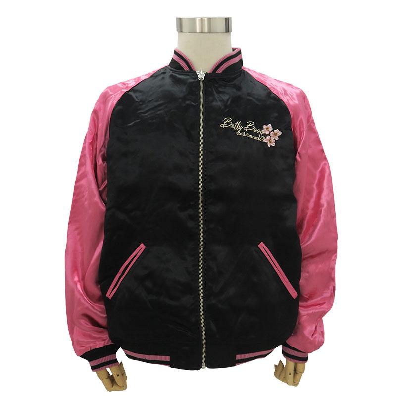 絡繰魂 粋 桜月夜 Betty Boop スカジャン ベティ・ブープ 総刺繍