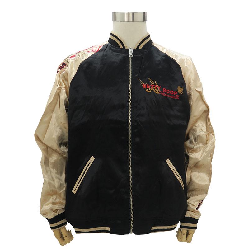 絡繰魂 粋 蝶乱舞 Betty Boop スカジャン ベティ・ブープ 総刺繍