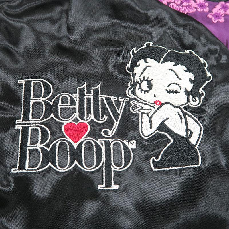 絡繰魂 粋 Betty Boop スカジャン ベティ・ブープ 総刺繍 着物