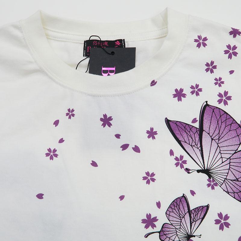 絡繰魂 半袖Tシャツ Betty Boop ベティ・ブープ 刺繍 232002 カラクリ