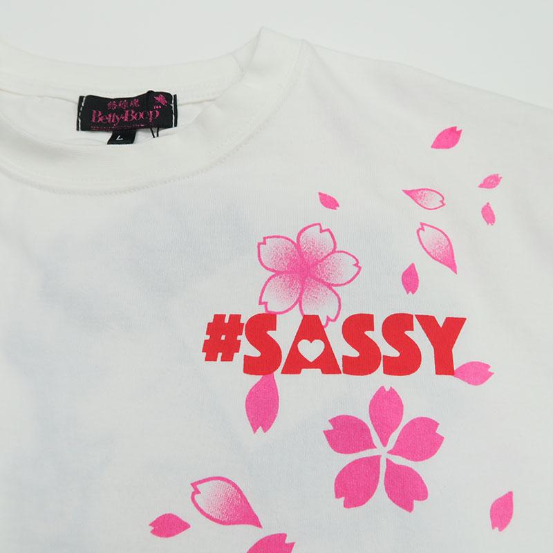 絡繰魂 半袖Tシャツ Betty Boop ベティ・ブープ 刺繍 232003 カラクリ