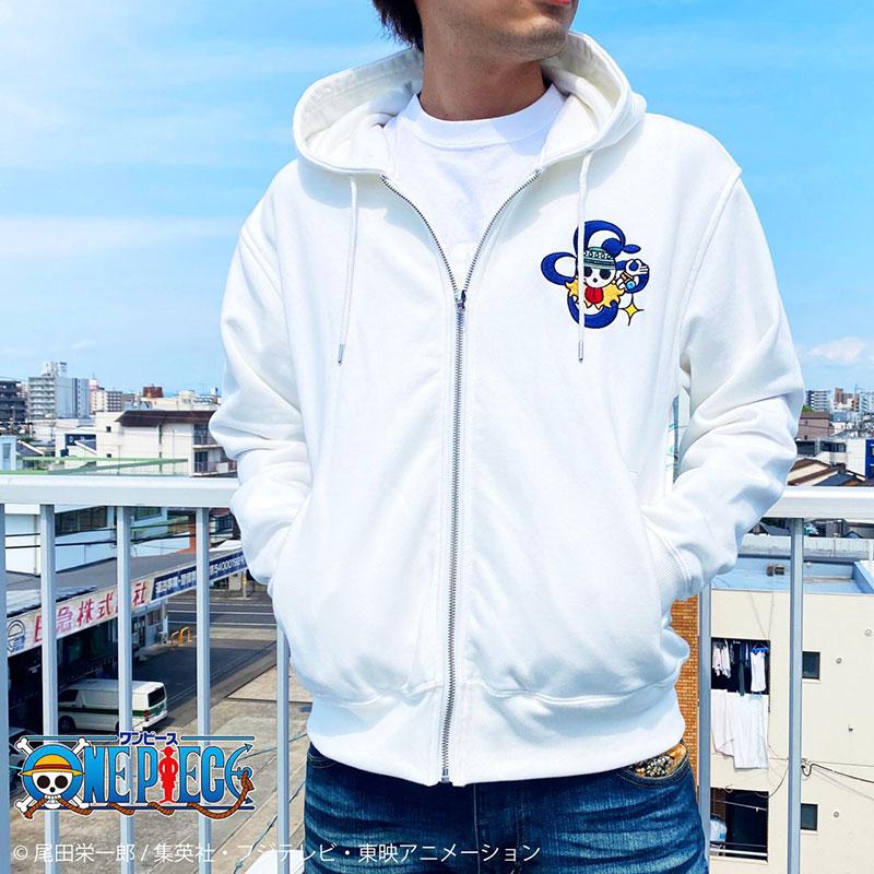 絡繰魂 粋 ワンピース コラボ おナミ ZIP UP パーカー カラクリ