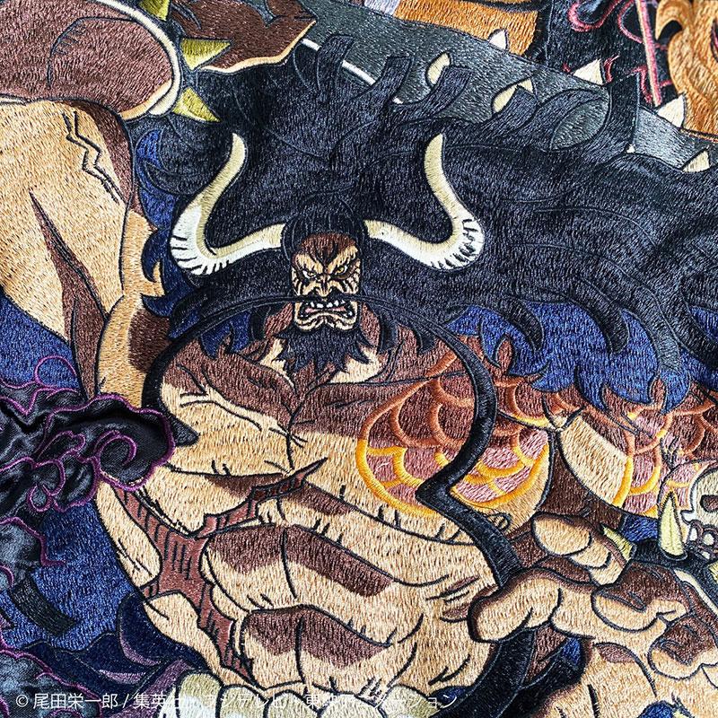 絡繰魂 粋 ワンピース コラボ 百獣のカイドウ スカジャン カラクリ