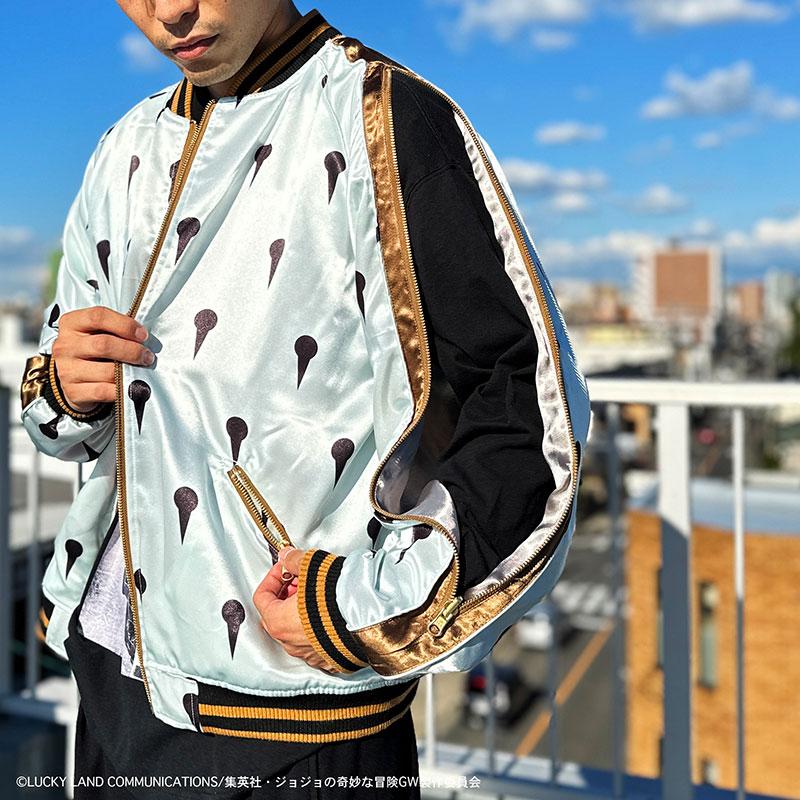 絡繰魂 × JOJO ブローノ・ブチャラティ リバ−シブル スカジャン