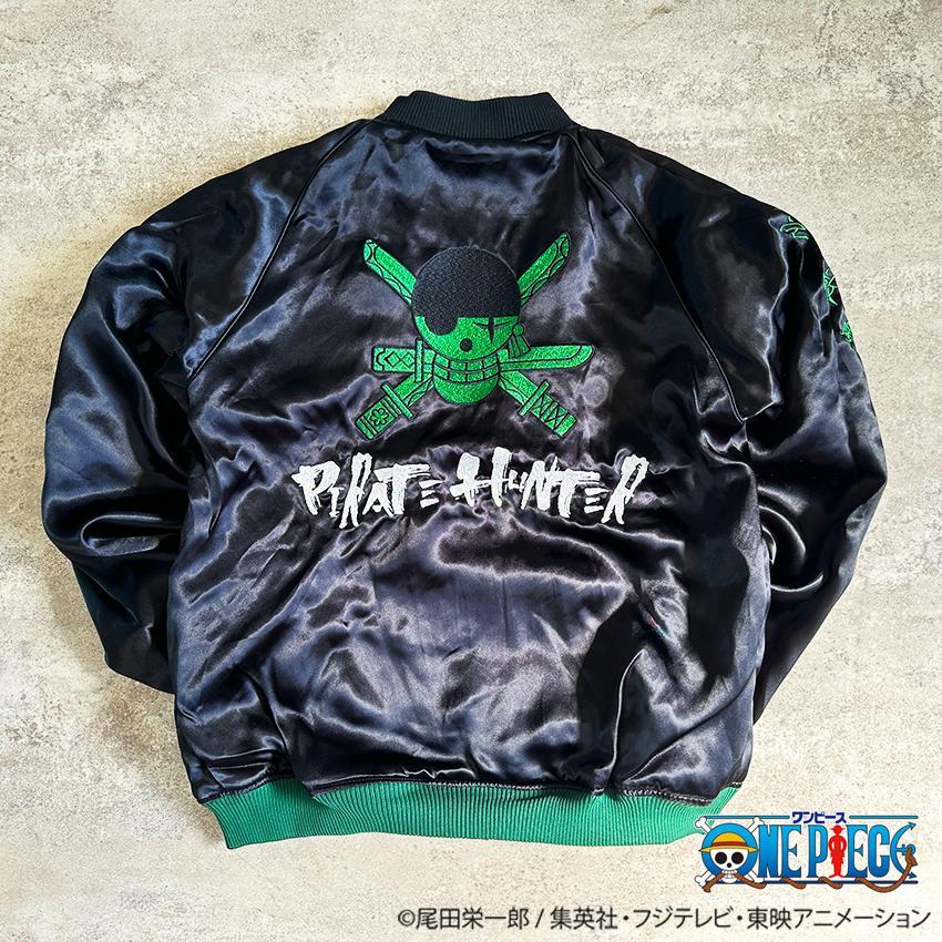 絡繰魂 × ONE PIECE ゾロ スカジャン ワンピース 絡繰魂 × ONE PIECE ワンピース スカジャン アニメ グッズ ゾロ 海賊