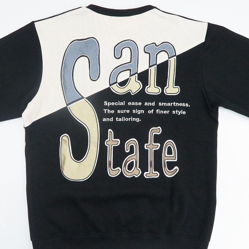 サンタフェ WF切替バックモチーフロゴ トレーナー 48 50 52 サイズ L