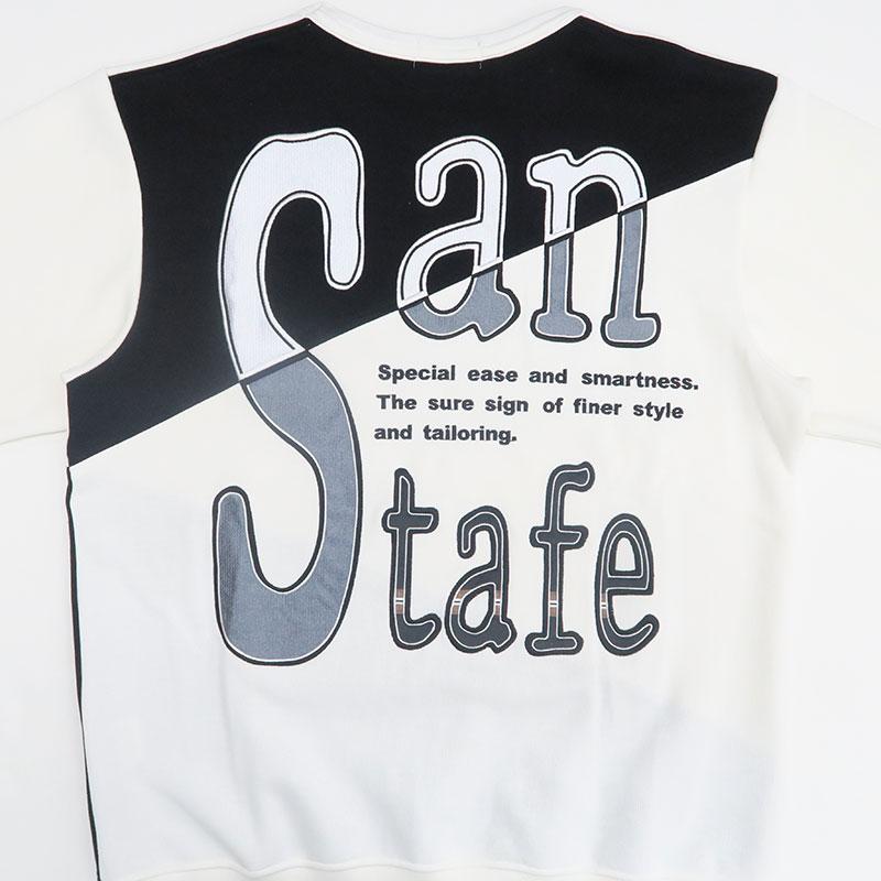 サンタフェ WF切替バックモチーフロゴ トレーナー 48 50 52 サイズ L