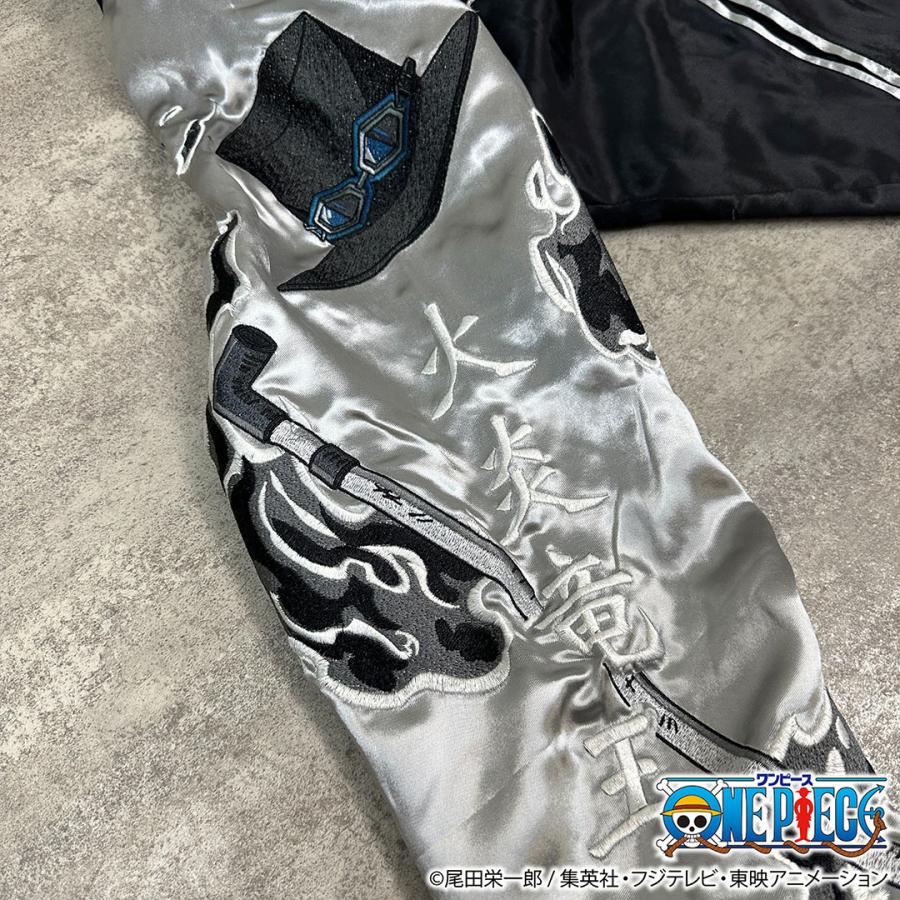 絡繰魂 粋 ワンピース ONEPIECE コラボ スカジャン サボ × ドラゴン