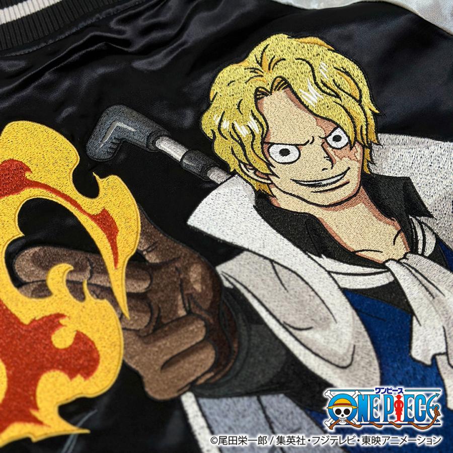 絡繰魂 粋 ワンピース ONEPIECE コラボ スカジャン サボ × ドラゴン