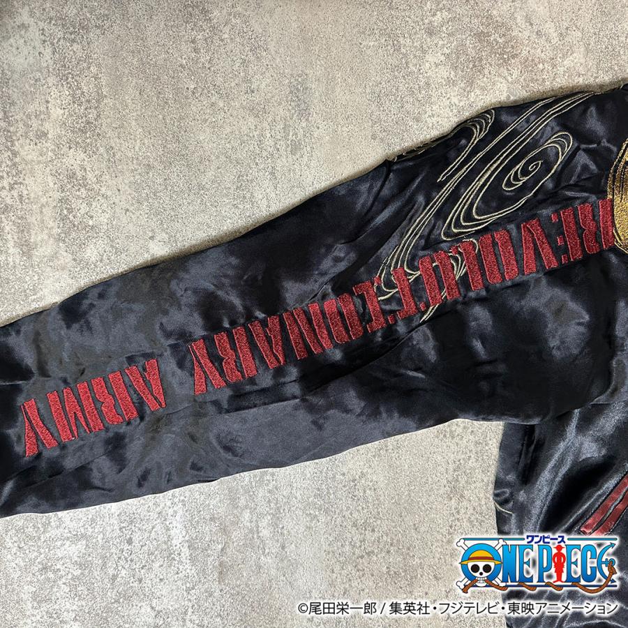 絡繰魂 粋 ワンピース ONEPIECE コラボ スカジャン サボ × ドラゴン