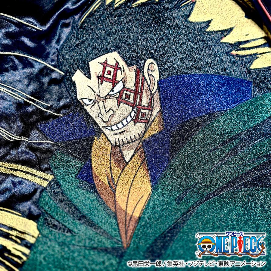 絡繰魂 粋 ワンピース ONEPIECE コラボ スカジャン サボ × ドラゴン